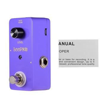 Педаль эффектов Mini Looper, гитарные петлители, басовая петля