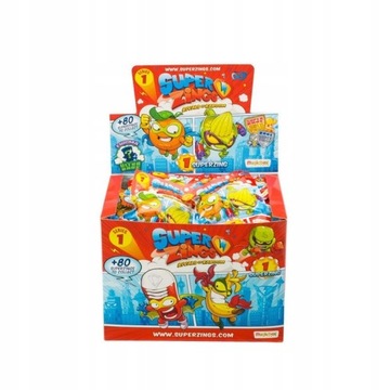 SUPER ZINGS SERIES 1 КОРОБКА С ФИГУРКОЙ 50 ШТ.