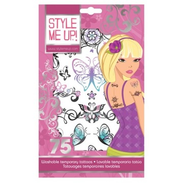 011533 TATUAŻ ZMYWALNY DZIECINNY STYLE ME UP75SZT.