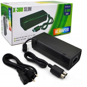 НОВЫЙ БЛОК ПИТАНИЯ ДЛЯ MICROSOFT XBOX 360 SLIM