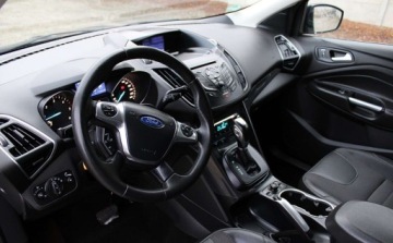 Ford Kuga II SUV 2.0 Duratorq TDCi 140KM 2013 Ford Kuga DOINWESTOWANY Bezwypadkowy Zadbany SERWIS 2.0 Diesel 140KM, zdjęcie 10