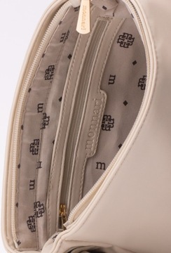 СТЕГАНАЯ СУМКА MESSAGE, БЕЛАЯ MONNARI