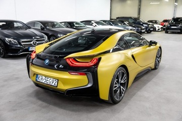 BMW i8 Coupe Elektryczny + R3 1499 362KM 2017 BMW i8 Protonic. 2 wł. Bezwypadek. Salon Polska., zdjęcie 9