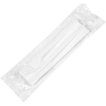 Zestaw sztućców plastikowych 350 szt