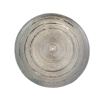 CERAMICZNA TACA TALERZ PATERA SREBRNA