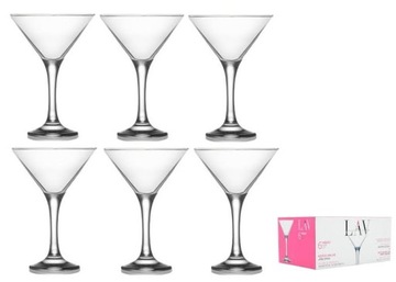 LAV MISKET kieliszki do martini 175ml 6 szt.