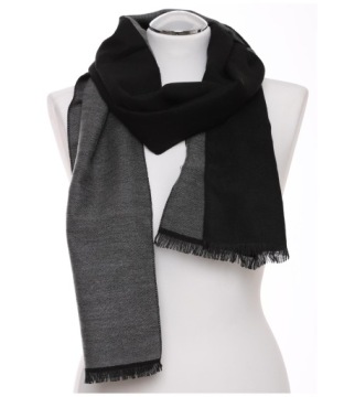 Długi Szal Męski Elegancki Dwustronny MORAJ