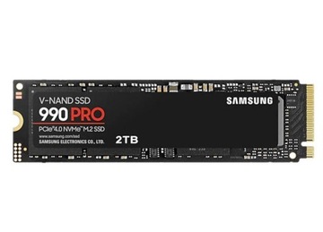 Dysk Samsung 2TB M.2 PCIe Gen4 NVMe 990 PRO