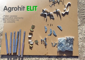 Теплица Агрохит ЭЛИТ 3х4м поликарбонат 6мм тоннель