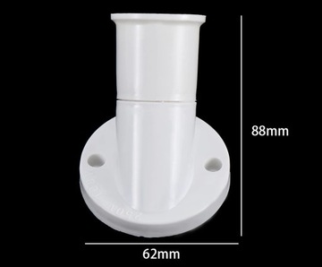 E27 ДЕРЖАТЕЛЬ ЛАМПОЧКИ, УГЛОВОЙ ДЛЯ КРЕПЛЕНИЯ ВИНТАМИ