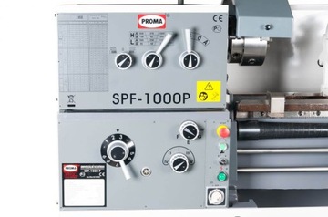 Tokarka uniwersalna 1 000 mm z odczytem cyfrowym PROMA SPF-1000P+0 +GRATISY
