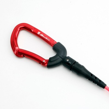 Поводок для фридайвинга, разрывная сила 24кН, сталь.