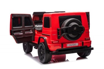 Автомобиль на аккумуляторе Mercedes G63 XXL Red 4x4