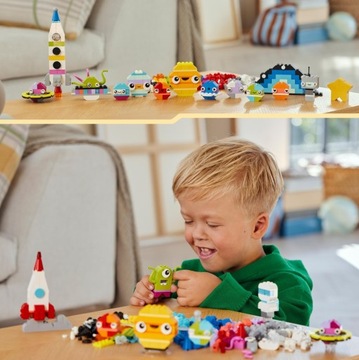 LEGO Classic Creative Planets 11037 5+ 450 деталей