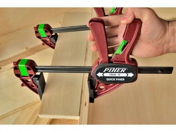 Быстродействующий столярный зажим PIHER, 45 см, P52645
