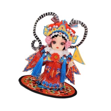 13 cm Opera Pekińska MU Guiying Doll Rzeźba Kolekcjonerska w stylu chińskim