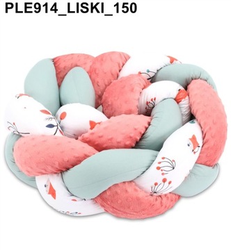 Плетеный чехол для кровати 150 см, PLAINED LUX