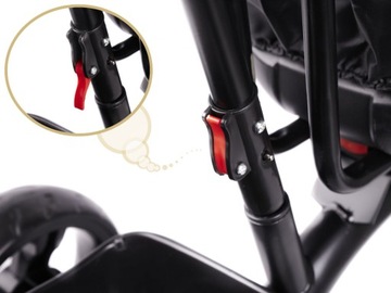 ROWEREK TRÓJKOŁOWY WÓZEK SPACERÓWKA PROWADNIK