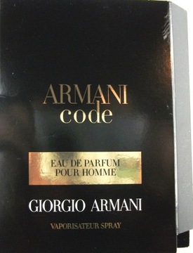 Giorgio Armani Code 1,2 ml edp próbka