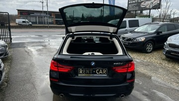BMW Seria 5 G30-G31 Touring 520d 190KM 2018 BMW 520 190PS OPŁACONY Bezwypadkowy Automat, zdjęcie 34