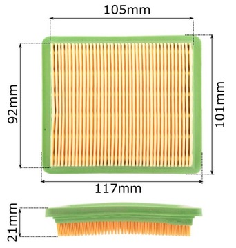 ВОЗДУШНЫЙ ФИЛЬТР T575,T675 - ВЫСОКАЯ БУМАГА