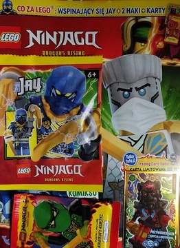 LEGO NINJAGO magazyn 13/24 + wspinający się Jay + haki