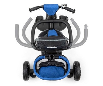 Stanley Rubber темно-черный трехколесный велосипед