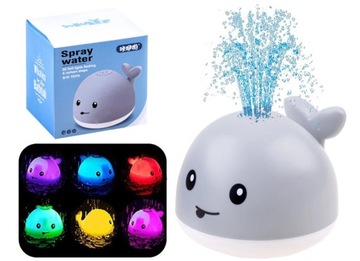 ФОНТАН ДЛЯ ВАННЫ СВЕТЯЩИЙСЯ КИТ