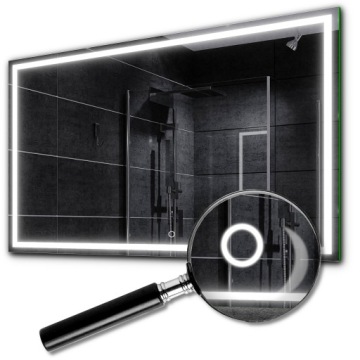 Lustro LED z Włącznikiem Dotykowym 80x50 Atlanta