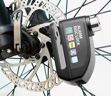 СИГНАЛИЗАЦИЯ ВЕЛОСИПЕДА БЛОКИРОВКА ТОРМОЗНОГО ДИСКА С СИГНАЛИЗАЦИЯМИ