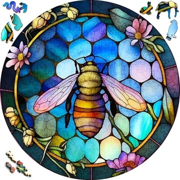 Wooden Animal Puzzles Jigsaw for Adults Kids Mysterious Medal Puzzle Child