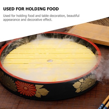 ТАРЕЛКА ДЛЯ ЕДЫ ДЕРЕВЯННАЯ ТАРЕЛКА ДЛЯ СУШИ YUSHENG