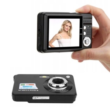 APARAT CYFROWY FOTOGRAFICZNY 8X ZOOM TFT LCD 5MP 32GB KAMERA CZARNY ZESTAW