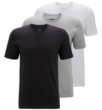 Koszulka męska T shirt HUGO BOSS 3 pak 3pack XXL