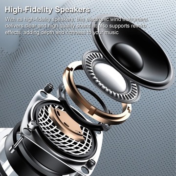 Цифровой электронный духовой инструмент портативный