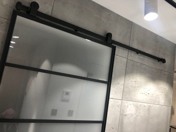Drzwi loft-art trawione/matowe 95cm