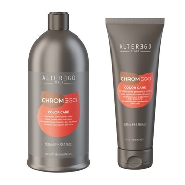 ALTER EGO CHROMEGO COLOR CARE SZAMPON 950ml + ODŻYWKA 200ml