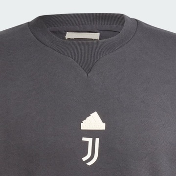 Bluza szara bez kaptura Juventus adidas XL