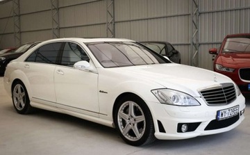 Mercedes Klasa S W221 Limuzyna AMG 6.2 V8 (63 AMG) 525KM 2008 Mercedes-Benz Klasa S 63 AMG LONG 6.2 BENZ 525 KM IDEAL Japonia Warszawa, zdjęcie 3