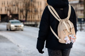 Светоотражающий 3D талисман Свинья 3М