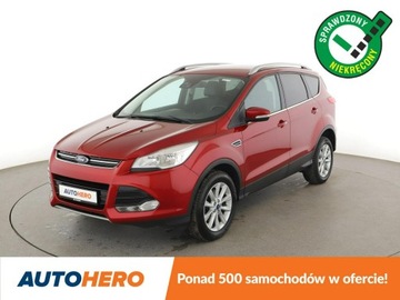Ford Kuga II SUV 2.0 TDCi 150KM 2015 Ford Kuga GRATIS! Pakiet Serwisowy o wartości 900