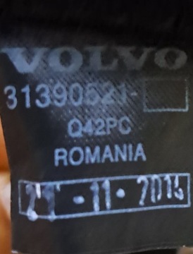 MŘÍŽKA KUFRU VOLVO XC60 II 31390521