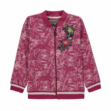 Dziewczęca bluza rozpinana, r. 98