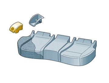 Zaślepka zaczepu ISOFIX 5E0887187B OE ORYGINAŁ