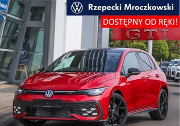 Volkswagen Golf VIII GTI Facelifting 2.0 TSI 265KM 2025 Volkswagen Golf LED Matrix, Climatronic, DCC, pakiet zimowy, dostepny od r