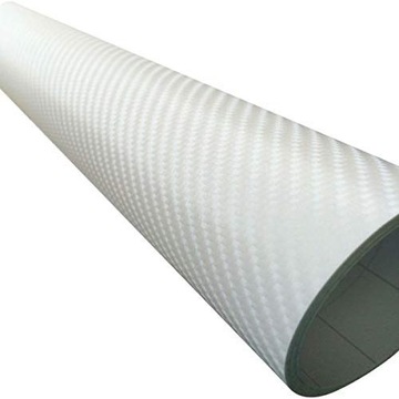 FOLIA CARBON KARBON 4D BIAŁA OKLEINA 152cm x 3M HQ
