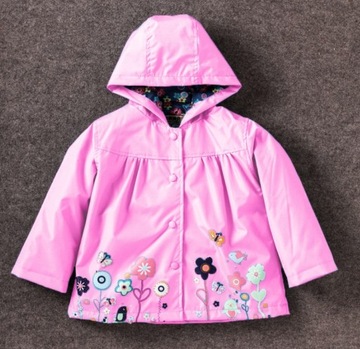 KOMPLET PRZECIWDESZCZOWY KURTKA SPODNIE KAPTUR