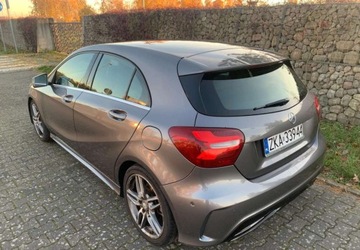 Mercedes Klasa A W176 Hatchback 5d Facelifting 180 122KM 2016 Mercedes-Benz Klasa A Mercedes-Benz Klasa A 180 7G-DCT AMG Line 1.6 Benzyna, zdjęcie 8