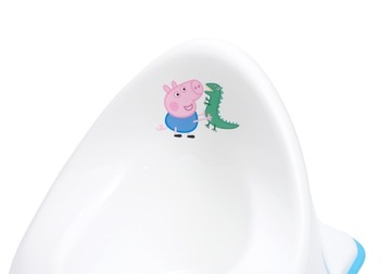 Горшок Tega Baby Peppa Pig белый синий мелодия