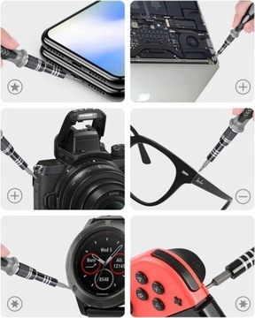 НАБОР ОТВЕРТОК И БИТ, 115 ЭЛЕМЕНТОВ